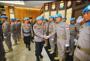 Brigpol Iqbal Prasetya Wakili Polres Tebing Tinggi dalam Misi Perdamaian PBB di Afrika Tengah