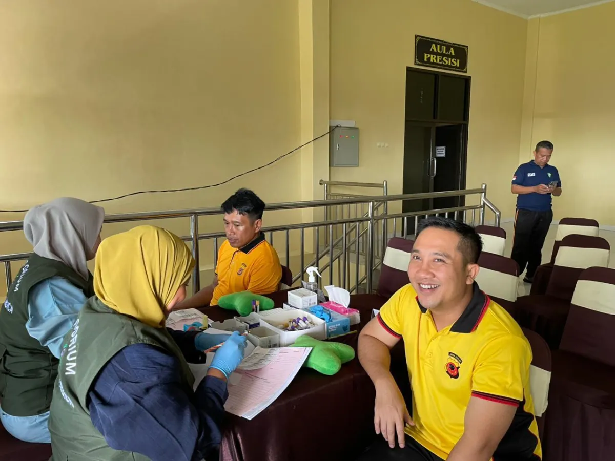 Polres Purwakarta Gelar Rikkes Berkala untuk Kesiapan Personel