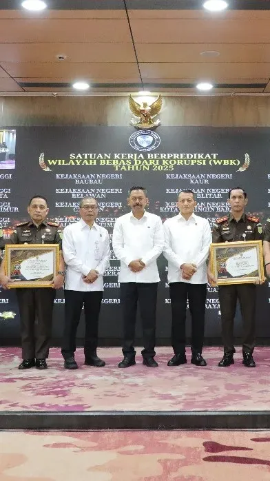 38 Satker Kejaksaan Raih Predikat WBK, Jaksa Agung Ajak Tingkatkan Integritas