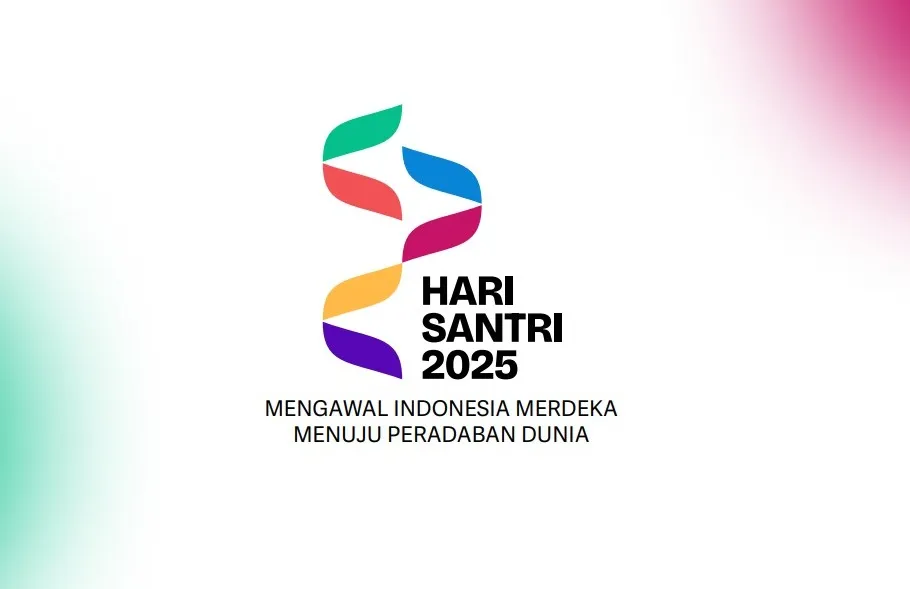 Kemenag Rilis Logo Hari Santri 2025 Bertema "Mengawal Indonesia Merdeka, Menuju Peradaban Dunia"
