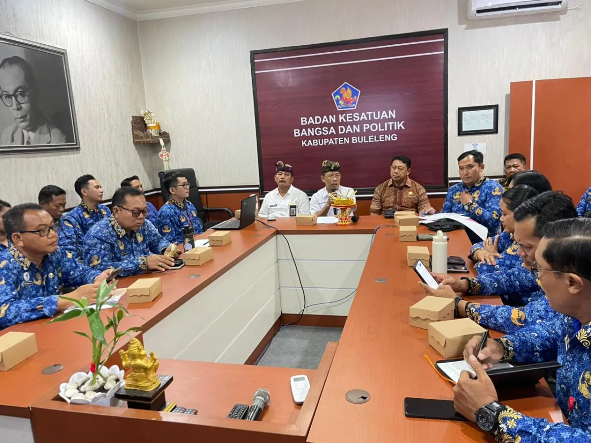 Rakor Tim Terpadu 2025: Kesbangpol Buleleng Perkuat Penanganan Konflik Sosial