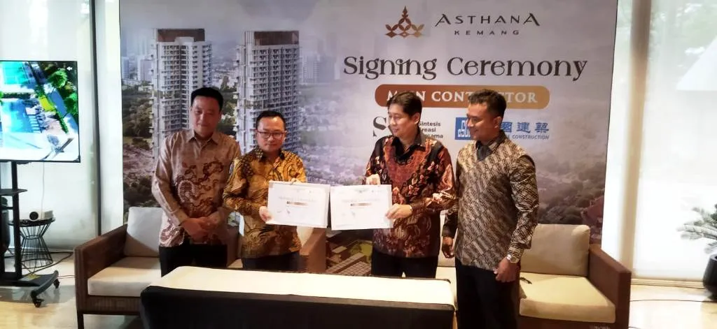 Asthana Kemang Resmi Gandeng CSCEC sebagai Kontraktor Utama Pembangunan
