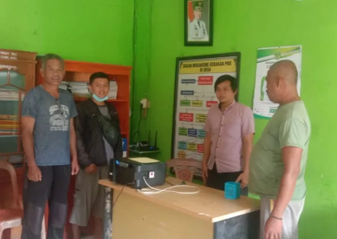 Desa Ujung Baru Kini Nikmati Jaringan Internet