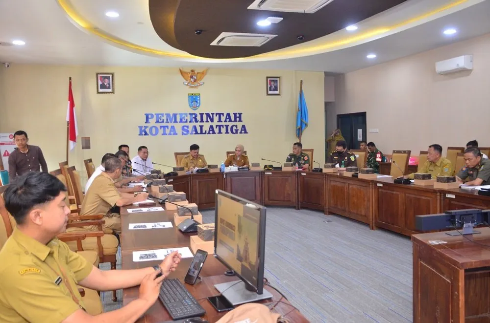 Forkopimda Salatiga Bahas Isu Aktual dan Kondusivitas Wilayah dalam Rapat Dipimpin Wali Kota