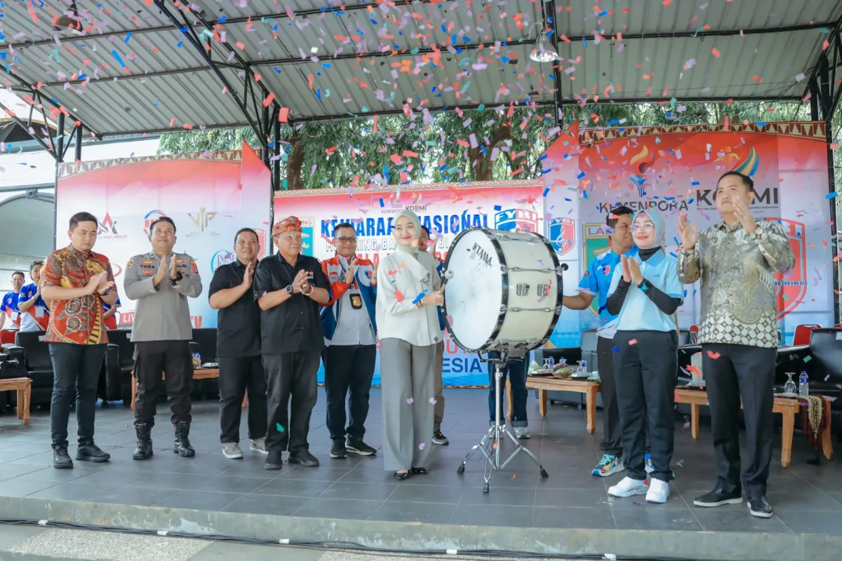 Pemprov Lampung Dukung Pembinaan Generasi Muda Lewat Kejurnas Marching Band FYBI 2025