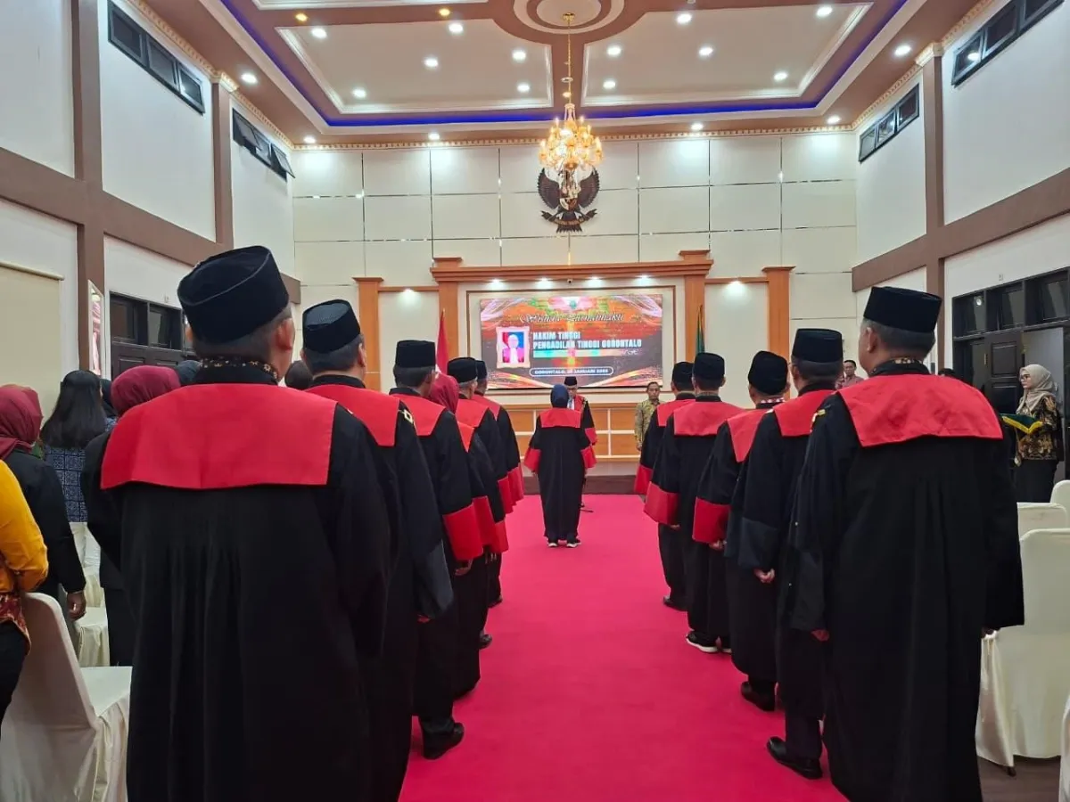 Purnabakti Hakim dan Panitera di Pengadilan Tinggi Gorontalo