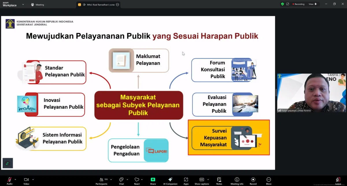 Kemenkum Babel Luncurkan Aplikasi SKM Online untuk Tingkatkan Pelayanan Publik