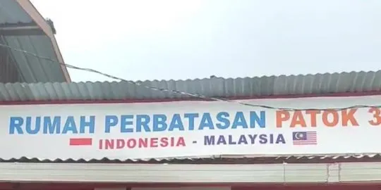 Viral Rumah Perbatasan: Ruang Tamu di Indonesia, Dapur di Malaysia
