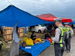 Patroli Rutin Satlantas Mamuju Tengah Tingkatkan Keamanan Lalu Lintas
