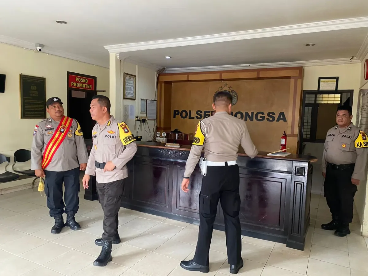 Kunjungan Pejabat Polda Kepri ke Polsek Nongsa