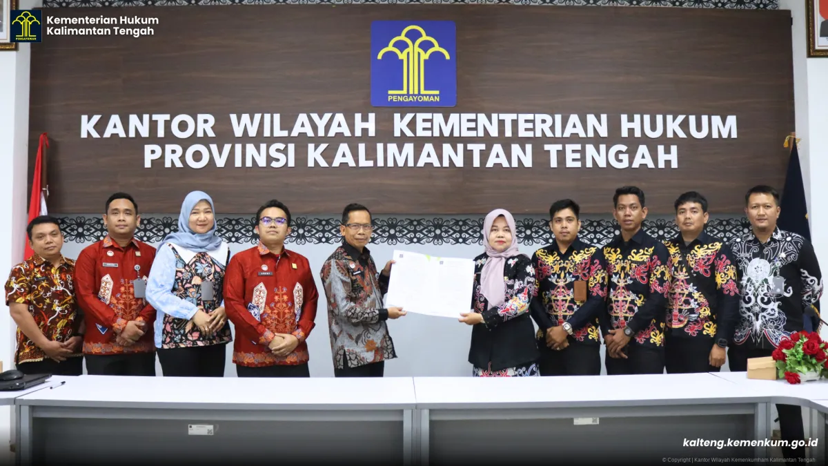 Kanwil Kemenkum Kalteng Harmonisasi Ranperda Barito Selatan tentang Pemenuhan Hak Disabilitas