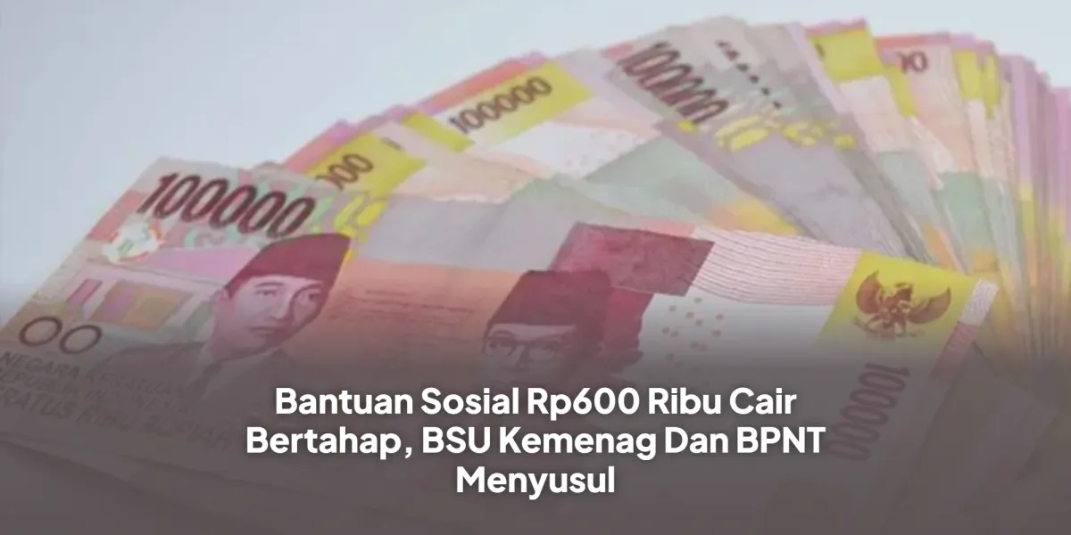 Pemerintah Salurkan Bantuan Sosial Rp600 Ribu Secara Bertahap untuk Tenaga Pendidik