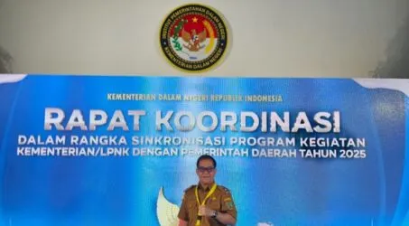 Pj Sekda Barito Timur Hadiri Rakor Kementerian Dalam Negeri 2025