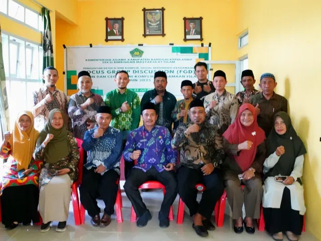 Kemenag Banggai Kepulauan Gelar FGD Cegah Dini Konflik Keagamaan Islam
