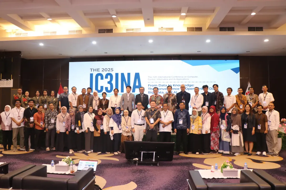 Peneliti Muda Pamer Inovasi AI dan Teknologi Digital di Forum IC3INA BRIN