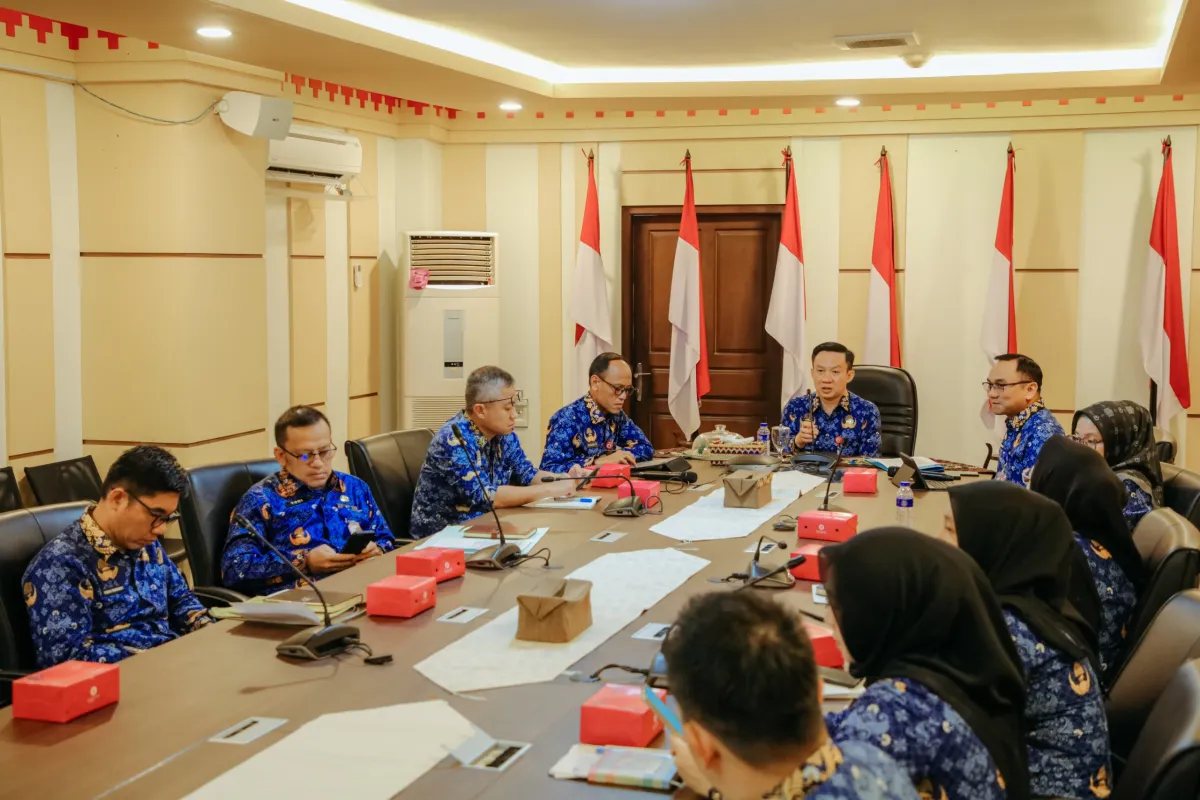 Sekdaprov Lampung Hadiri Rapat Koordinasi Percepatan Realisasi APBD 2025