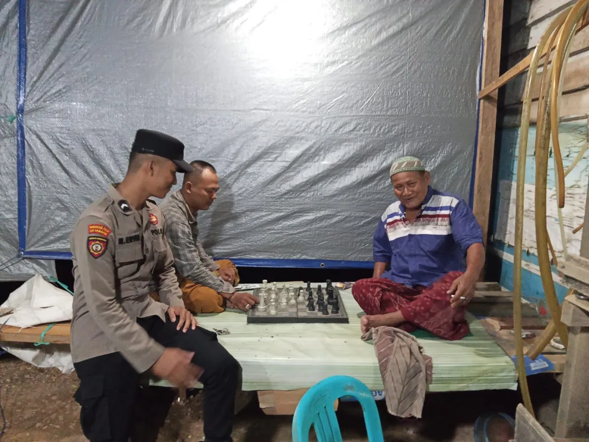 Polsek Muara Wahau Sukses Patroli KRYD Jaga Keamanan Wilayah