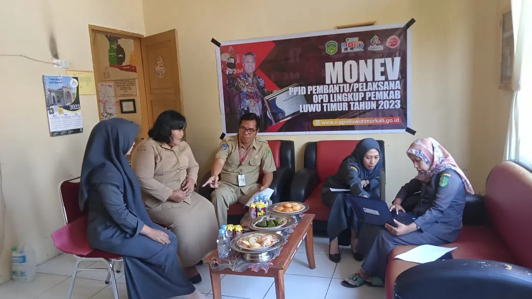 PPID Utama Luwu Timur Laksanakan Monev Keterbukaan Informasi Publik