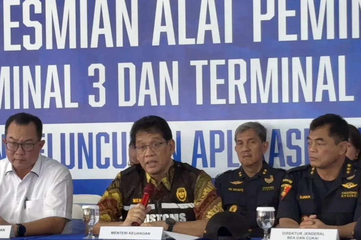 Menteri Keuangan Resmikan Teknologi Baru Awasi Kepabeanan di Tanjung Priok