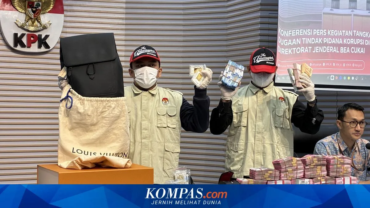 OTT Bea Cukai, KPK Sita 5,3 Kg Emas dan Uang Tunai dalam Kasus Korupsi Importasi