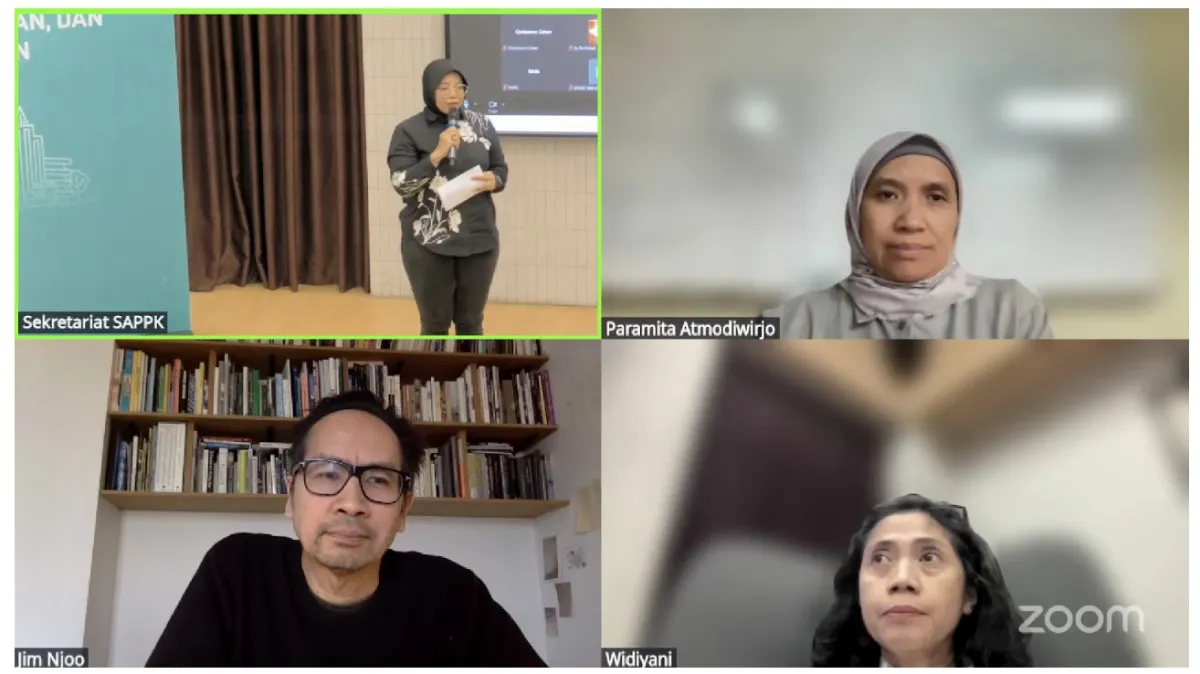Webinar SAPPK ITB Bahas Resiliensi Kota melalui Dinamika Ruang Urban Kampung