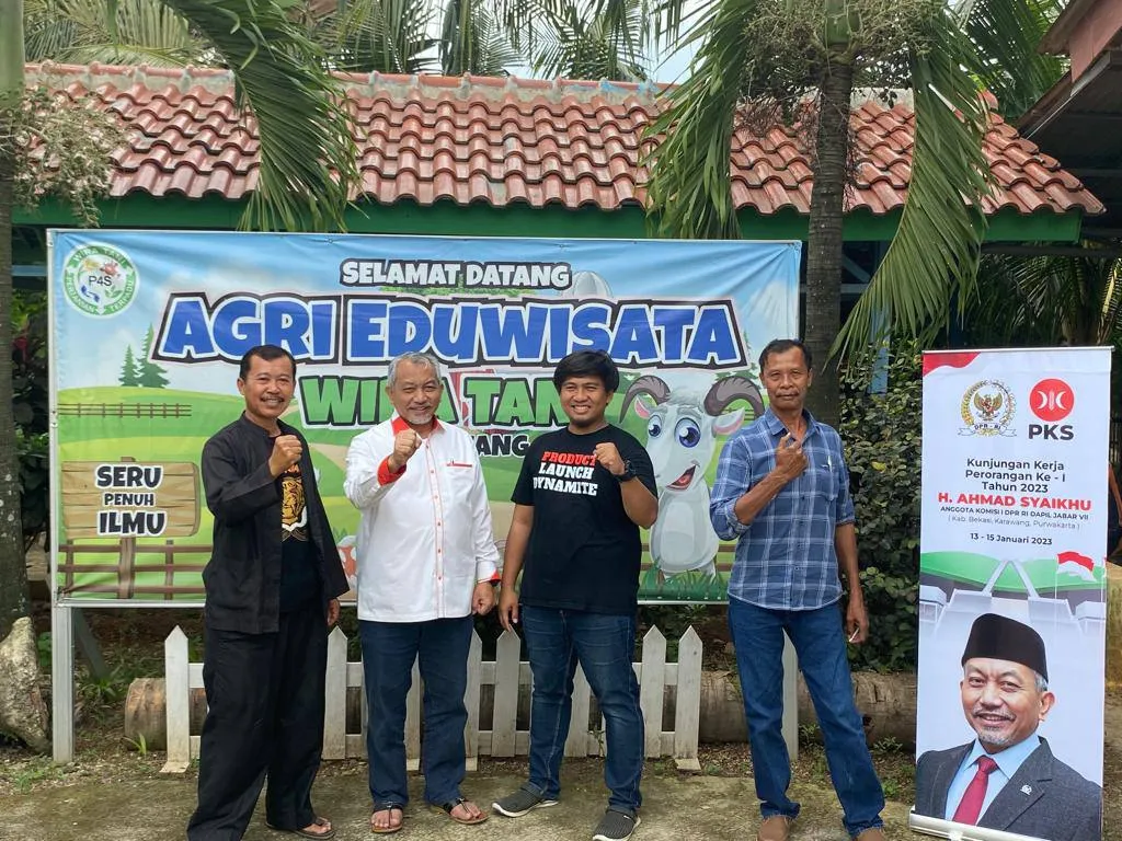 Kunjungan Kerja Anggota DPR RI ke Kelompok Tani Wira Tani di Karawang