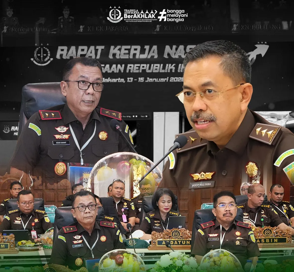 Kejati Jatim Aktif Diskusikan Isu Strategis di Hari Kedua Rakernas Kejaksaan 2026