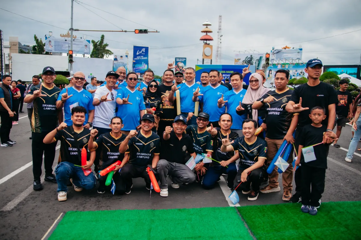 Kick Off Piala Dunia 2026 Dorong Semangat Olahraga di Lampung