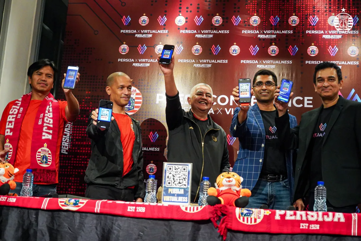 Persija Jalin Kerja Sama Inovatif dengan Virtualness untuk Pengalaman Digital Suporter