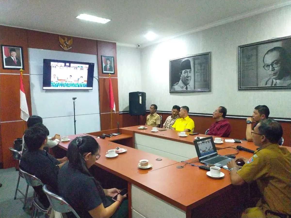 Kesbangpol Buleleng Hadiri Pemeriksaan Kepatuhan Dana Partai Politik 2025