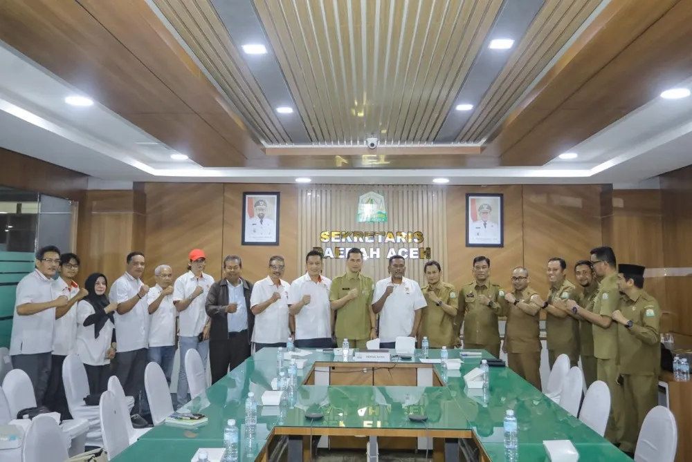 Sekda Aceh Tegaskan Komitmen Pemprov Dukung KONI