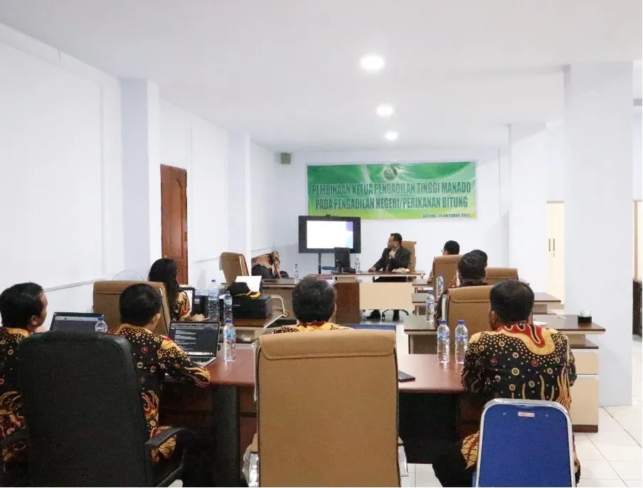KPT Manado Ingatkan Pentingnya Protokol Keamanan dan Kualitas Putusan di PN Bitung