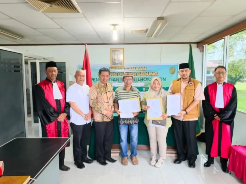 Sidang Perdana PN Lhoksukon di Luar Gedung, Tingkatkan Akses Keadilan Masyarakat