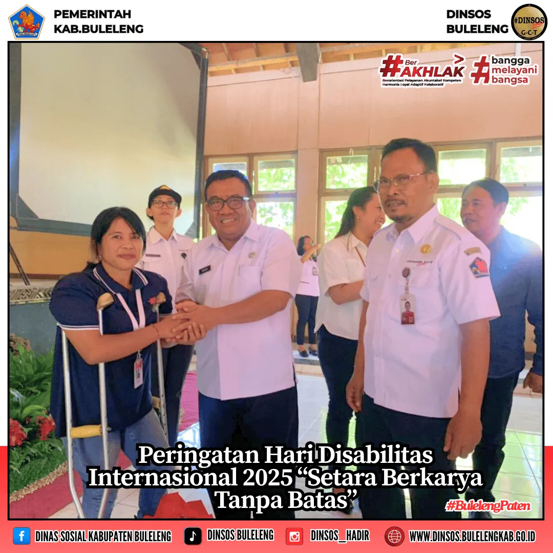 Peringatan Hari Disabilitas Internasional 2025: Mendorong Kreativitas dan Inklusi di Buleleng