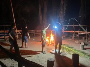 Polisi Musnahkan Arena Judi Sabung Ayam di Pohuwato