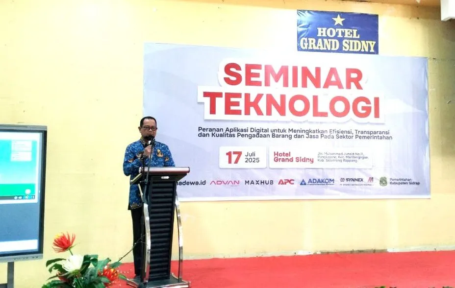 Pemkab Sidrap Tingkatkan Tata Kelola Pemerintahan Melalui Teknologi Digital