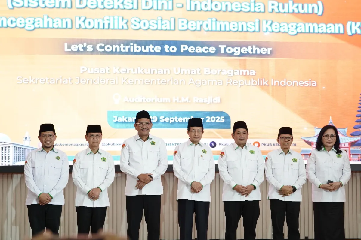 Kemenag Luncurkan Aplikasi Si-Rukun untuk Deteksi Dini Konflik Sosial-Keagamaan