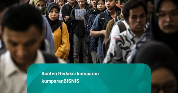 Pengangguran Indonesia Turun Menjadi 7,35 Juta di November 2025