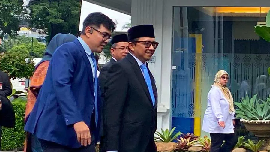Juda Agung Tiba di Istana Menyongsong Pelantikan Wamenkeu