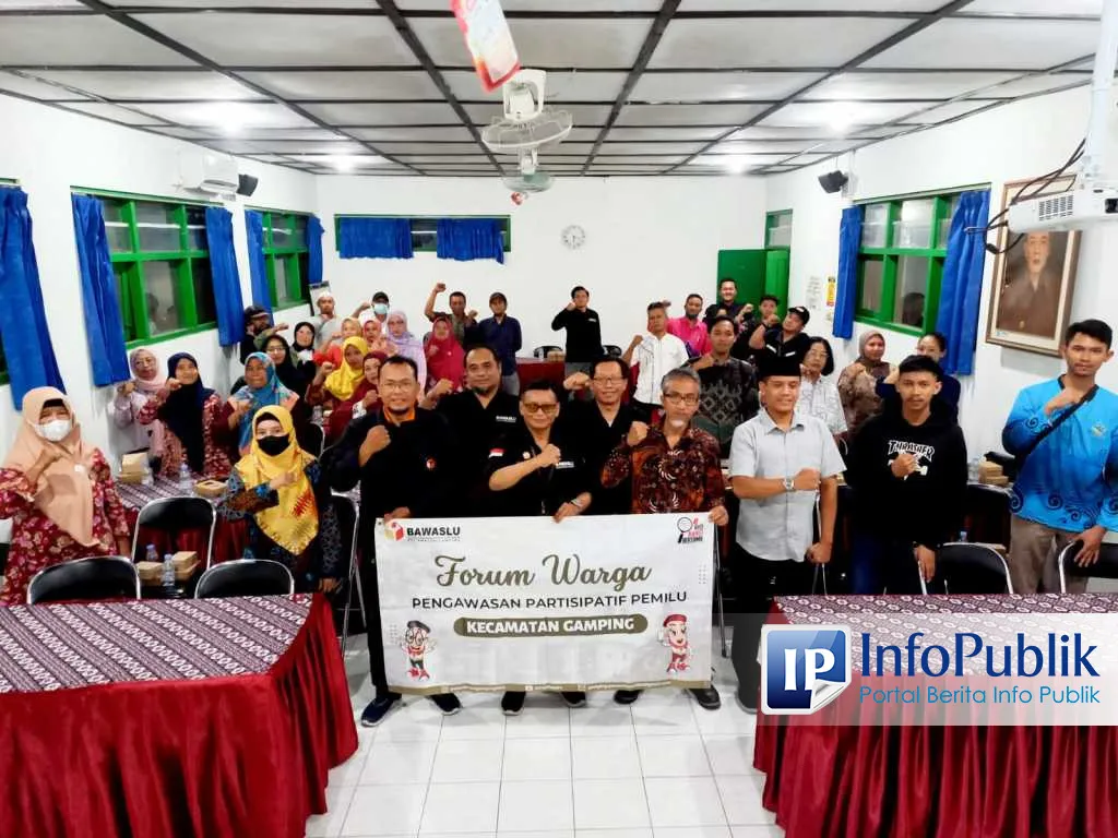 Panwascam Gamping Gelar Forum Warga untuk Perkuat Pengawasan Partisipatif Pemilu 2024