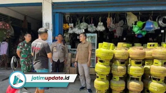 Polres Bondowoso Lakukan Pengecekan Ketersediaan LPG 3 Kg Menjelang Idul Fitri