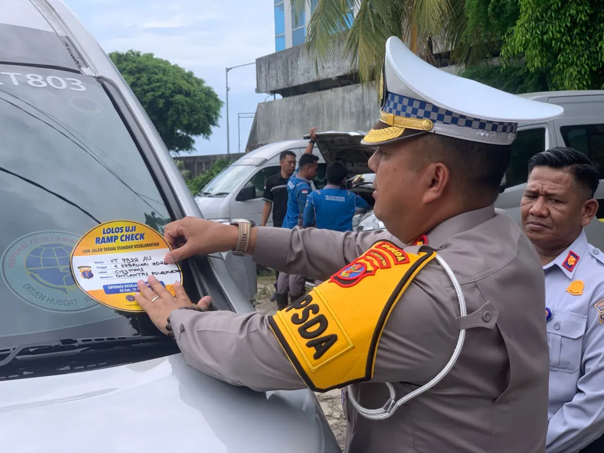 Polda Kaltim Gelar Ramp Check untuk Pastikan Keselamatan Transportasi di Balikpapan