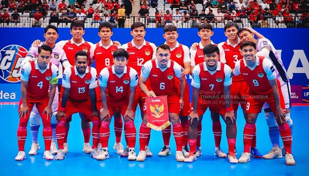 Final AFC Futsal 2026: Indonesia Tantang Iran di Indonesia Arena