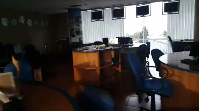 Kondisi Ruang Redaksi Radar Bogor di Sore Hari