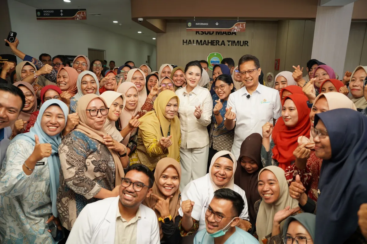 Gubernur Malut dan Menkes Tinjau Kesiapan RSUD Maba, Fokus Penguatan SDM Kesehatan