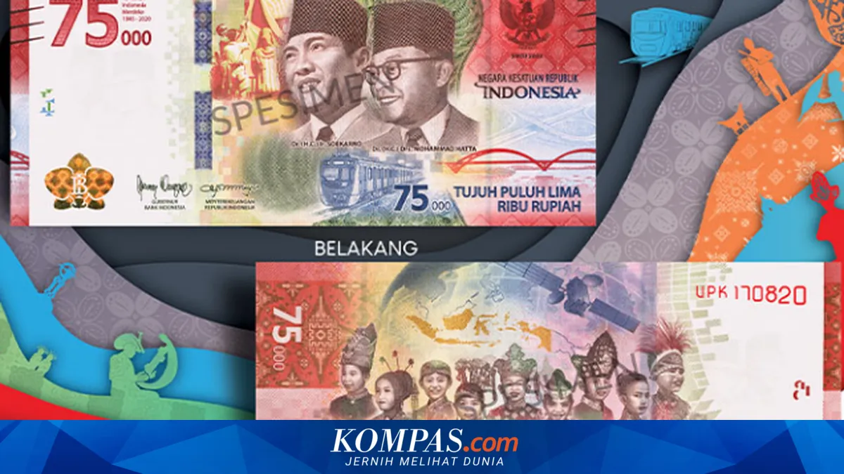 BI Terbitkan Uang Peringatan Rp 75.000 untuk HUT ke-75 RI: Dicetak 75 Juta Lembar, Ini Cara Menukarnya