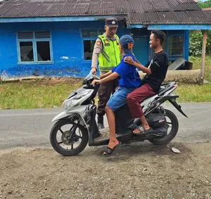 Polsek Tanjung Sakti Laksanakan Patroli untuk Jaga Keamanan Masyarakat