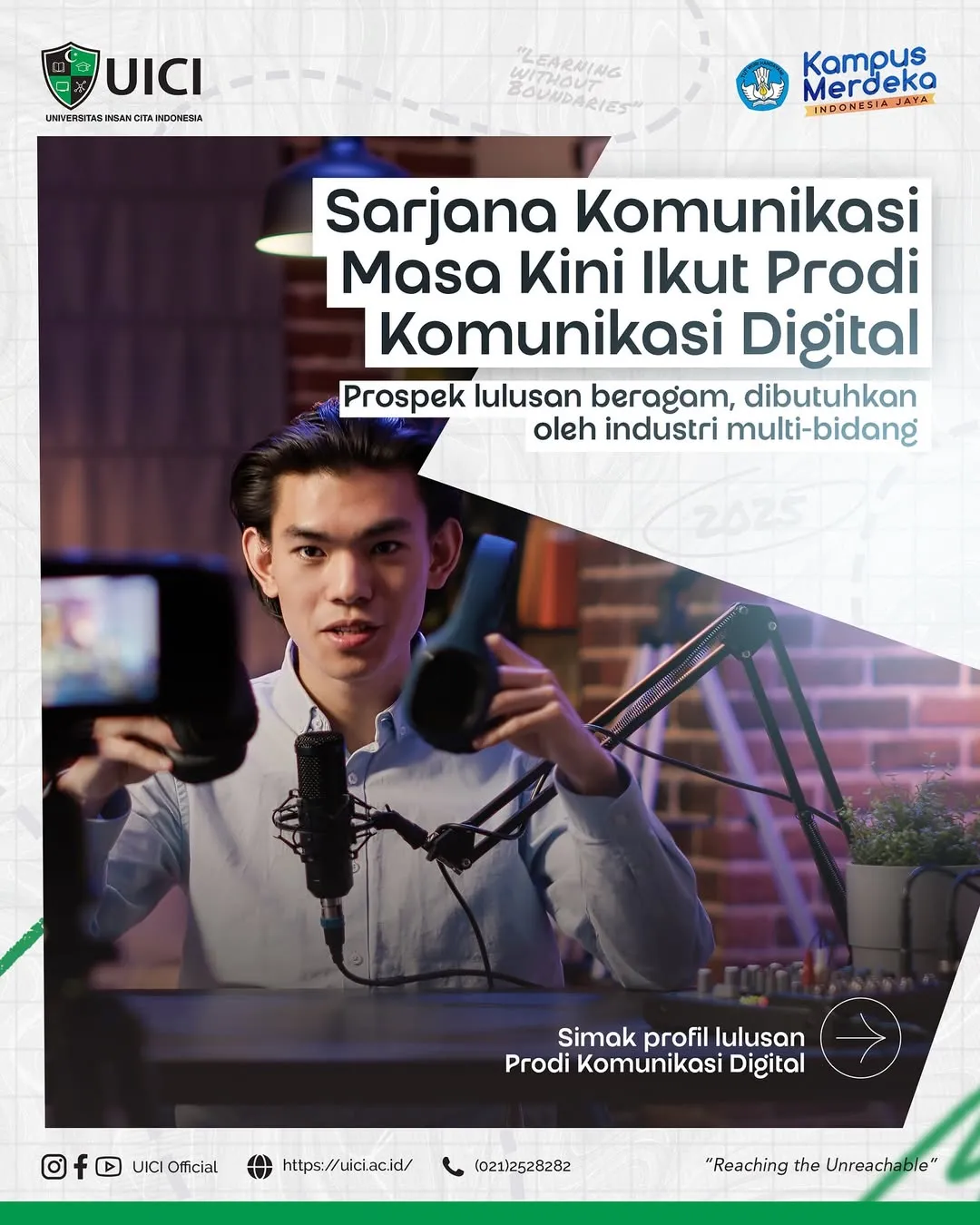 Buka Kesempatan Karier, UICI Luncurkan Program Studi Komunikasi Digital