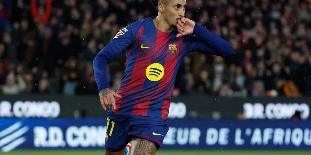 Raphinha Cedera Adductor, Barcelona Pastikan Absen Sekitar Sepekan