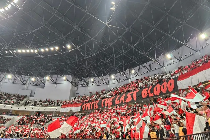 Ribuan Suporter Indonesia Memadati Arena Jelang Final Piala Asia Futsal 2026
